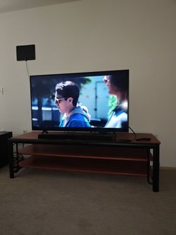 55in Samsung 4k TV setup