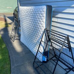 Sleepys Basics Frame And Mattress Full Size