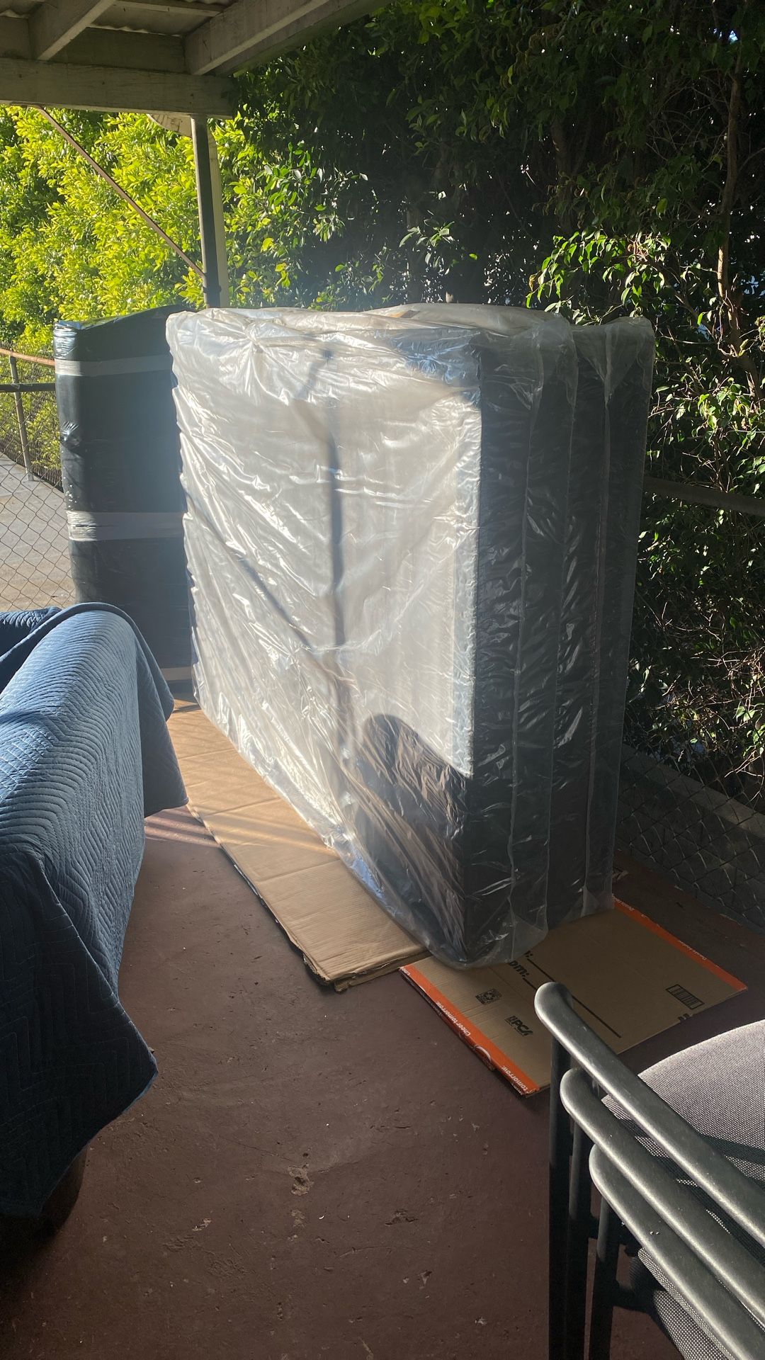 2 New Full Box spring for $80.