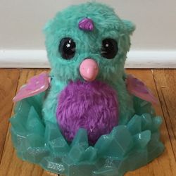  Hatchimal- Owlicorn With Crystal Nest