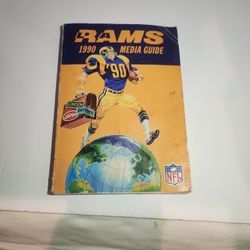 Rams 1990 Media Guide Book