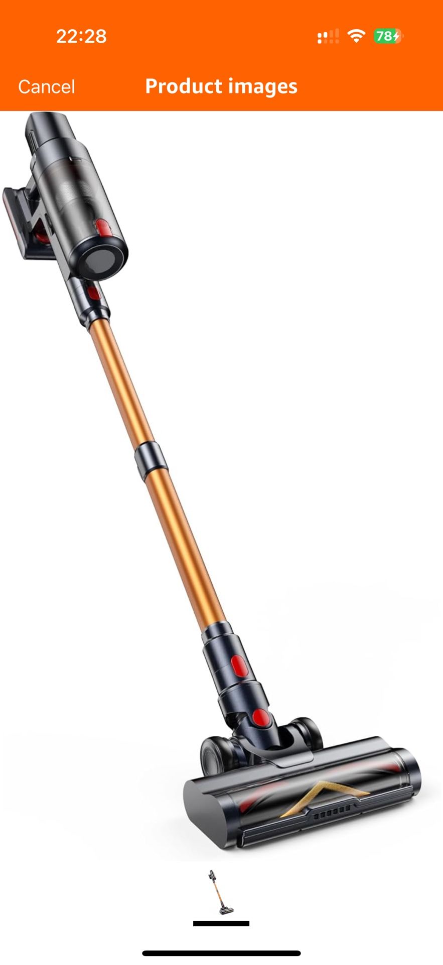 Cordless Vacuum Cleaner for Home, 6In1 Multifunctional Up to 50 Mins Runtime Rechargeable Stick Vacuum-11