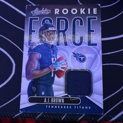 AJ Brown Rookie Force Card