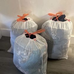 Lot Women And Kids Clothes Mix Sizes ! All 3 Bags Only For $30 !!!! Beautiful Clothes!!!