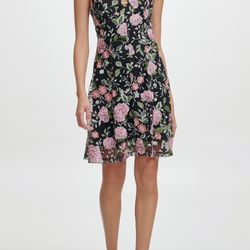 Floral Cocktail Dress by Guess, Size 2, New