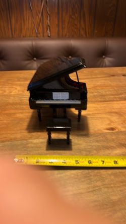 Miniature Grand Piano Figurine