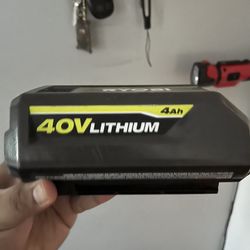 Ryobi 40v Battery 