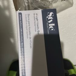 Style Selection Brushed Nickel 4 Light Vanity Bar