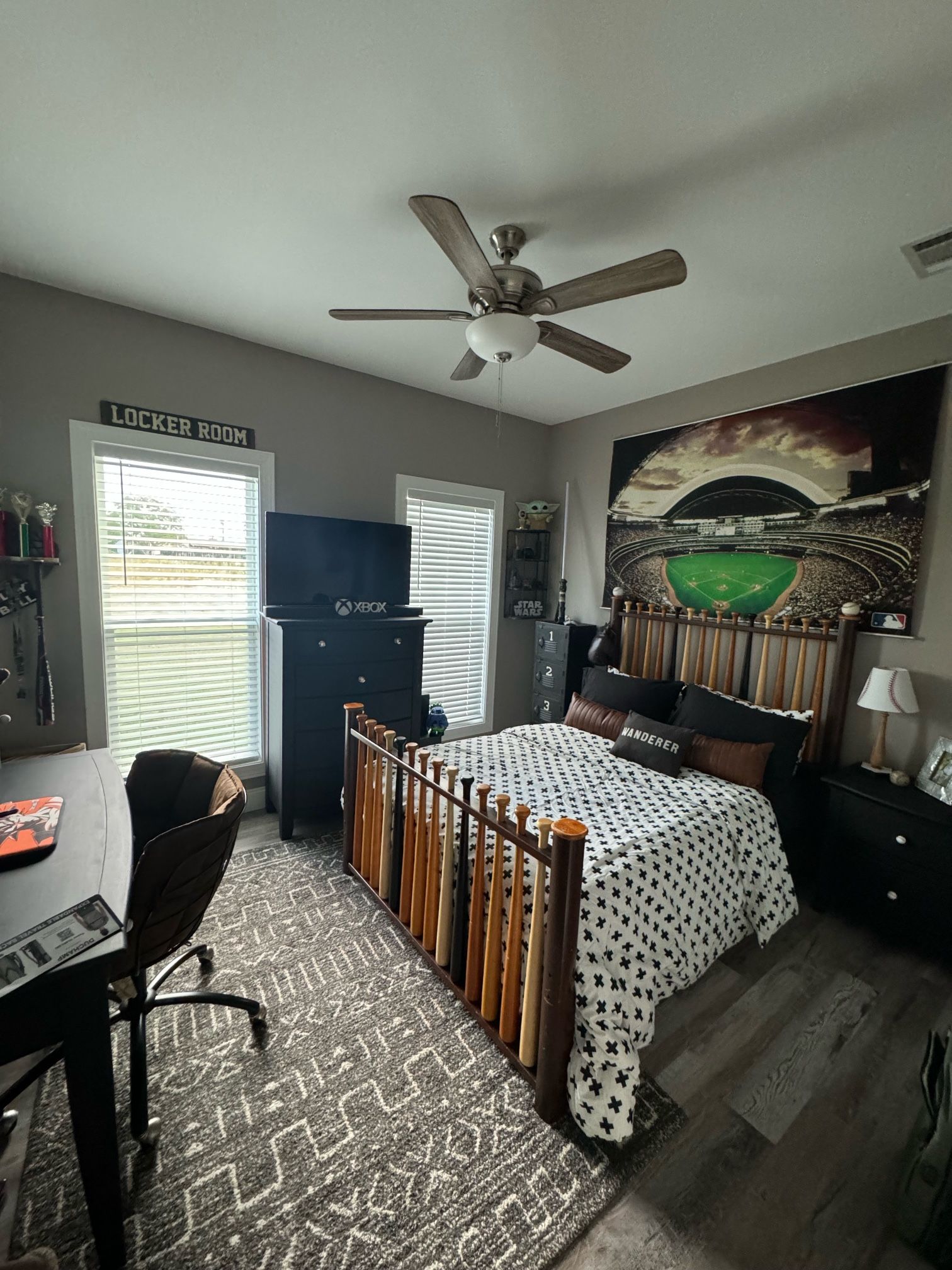 Kids baseball Bed