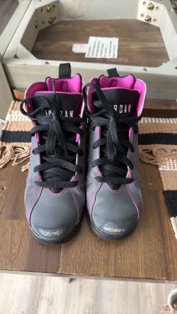 Air Jordan High-Top Sneakers Black Pink