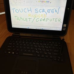 Panasonic Rugged Touchscreen Notebook / Tablet with M.2 SSD 8 Gb RAM *LTE Cellular Conectivity *Webcam