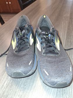 Mens Size 10 - Brooks Ghost 14 Black Nightlife Running Jogging Walking Gym