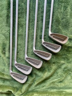 Golf Clubs Vintage Spalding Executive Iron Set (3-8 Irons) - Clean Grips