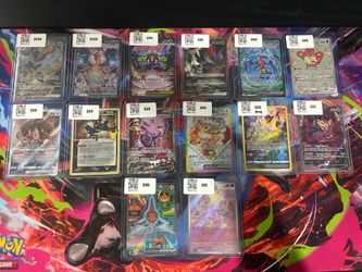 TRADING POKEMON CARDS