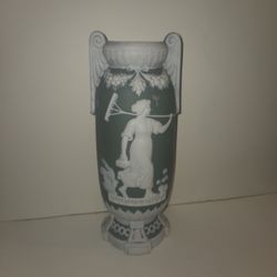 Victorian Vase Footed Greek With A Maiden
