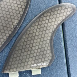 Captain Fin Tyler Warren Honeycomb Twin Surfboard Fin Set