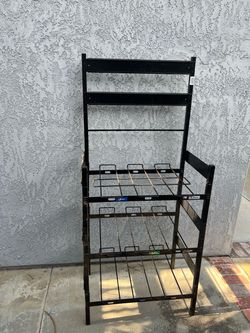 Soda Fountain Syrup Rack