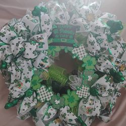 St Patrick's Day Wreath $30