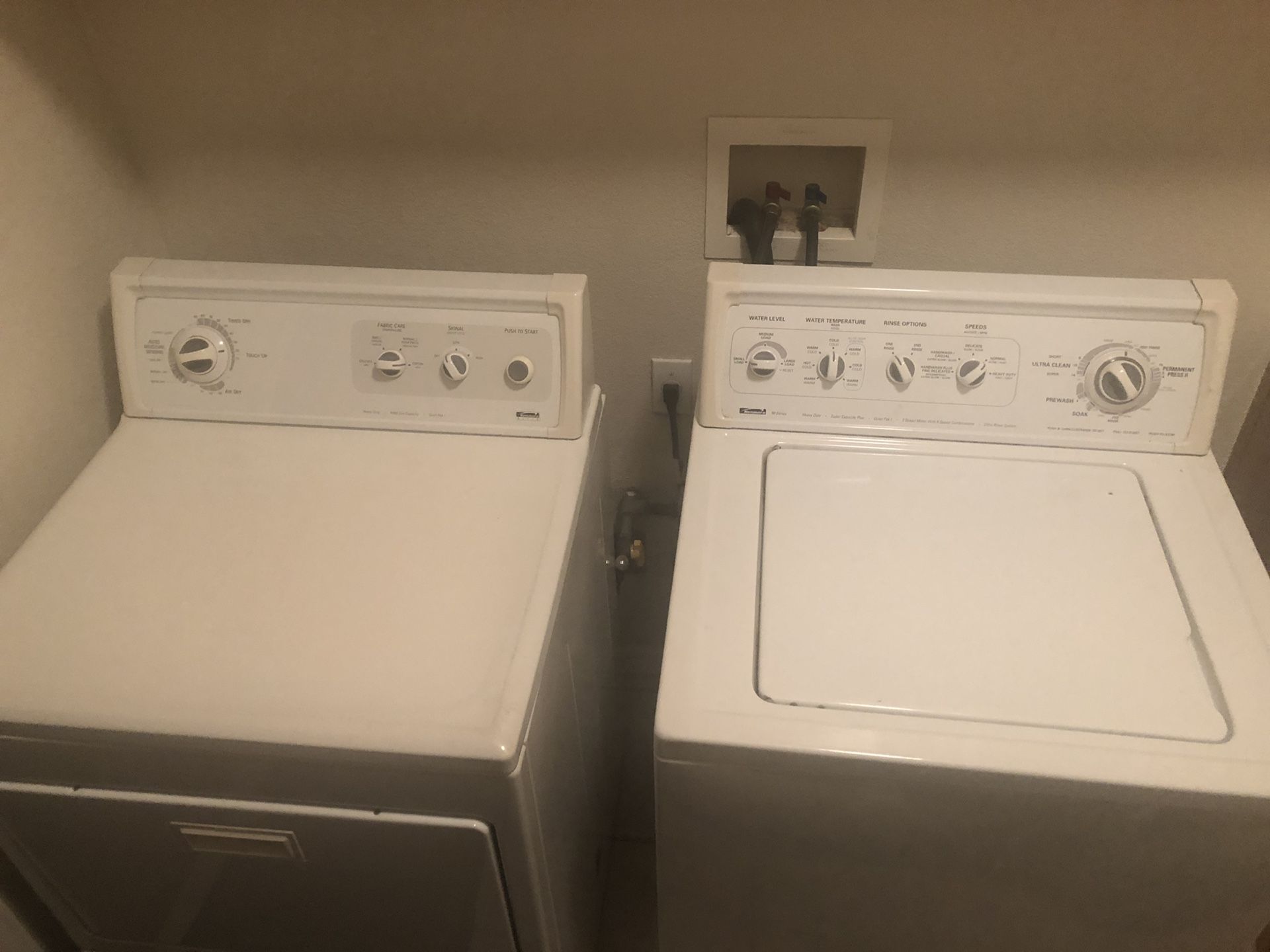 Kenmore Elite Washer/Dryer both electric