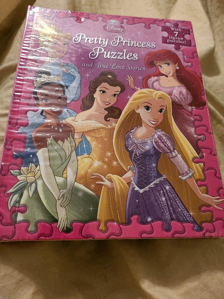Disney Princess Pretty Princess Puzzles And True Love Stories 