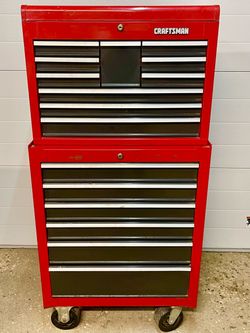 Sears Craftsman Rolling Tool Chest Cabinet Combo