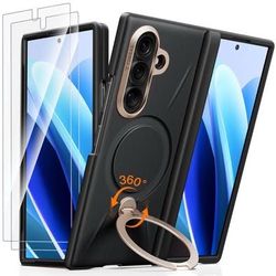TORRAS Q3 Spin Case For Samsung Galaxy Z Fold 8 Ultra - Black