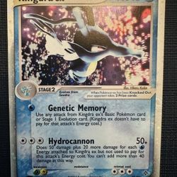 Kingdra EX Dragon Holo NM