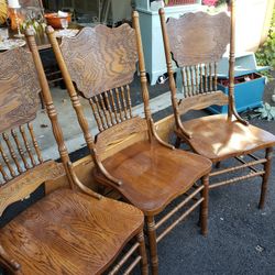 Amish Antique Chairs.