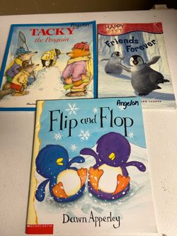 Penguin themed books bundle
