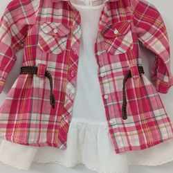 Baby Girl 2 pc. outfit. Dress. Size 6-9 (68)