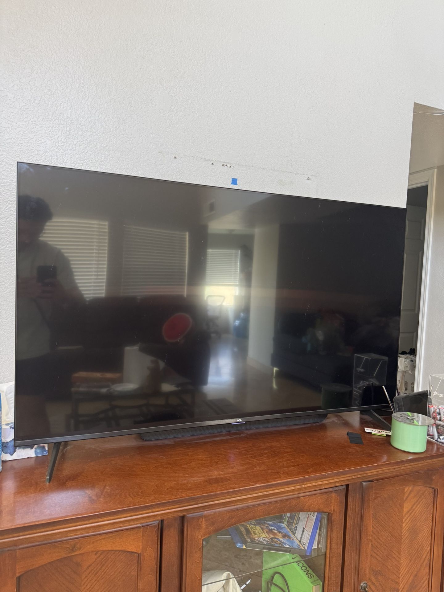 55” TCL Roku TV