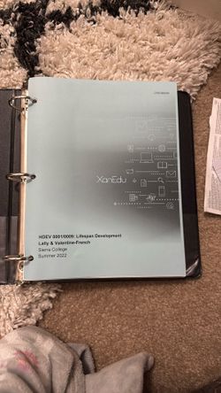 HDEV 001 - Lifespan Development