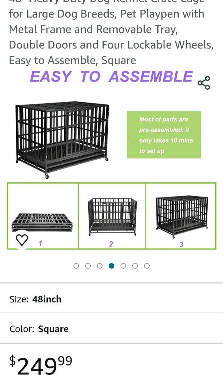 Large Dog Crate 