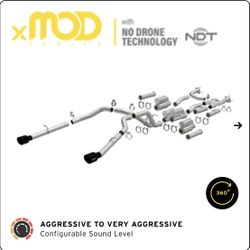 MagnaFlow 2025-2026 Ram 1500 RHO 3.0L xMOD Series Cat-Back Performance Exhaust System 19691