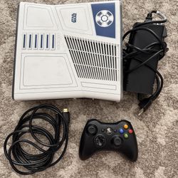 Xbox 360 slim console star wars r2 d2 edition 4gb