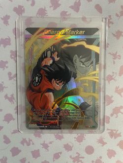 Dragon Ball Super TCG Son Goku Energy Marker Card M-01 - OBO