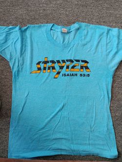 Vintage Yellow And Black T Shirt 1984