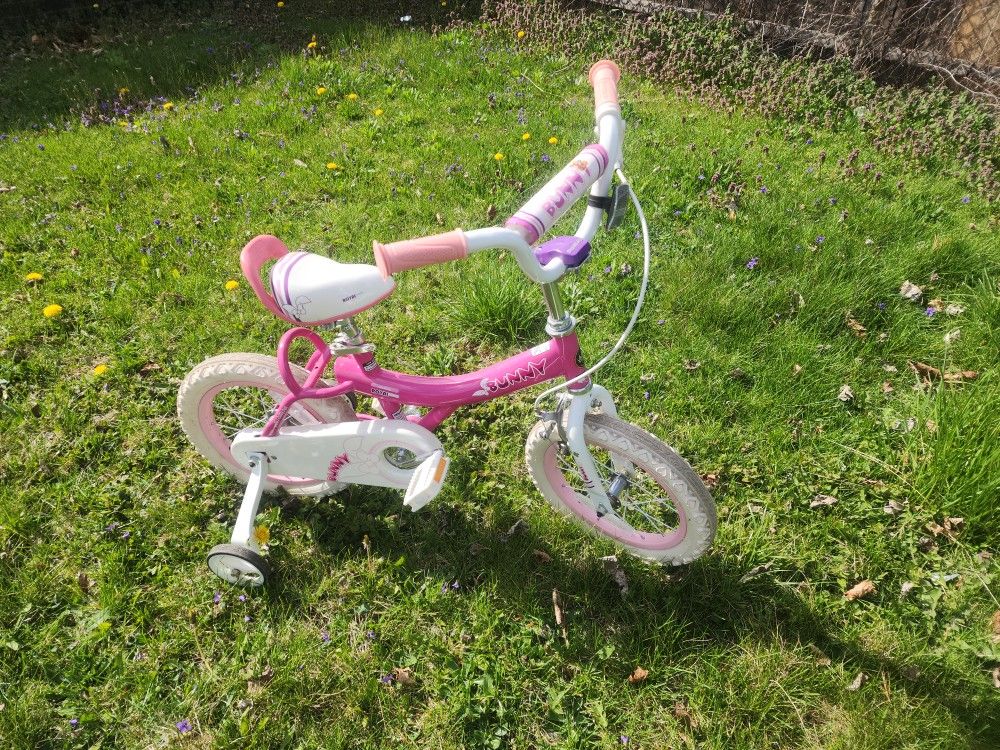 Baby girl bicycle