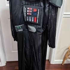 NEW Adult Darth Vader Star Wars Costume Cosplay size Medium just $25 