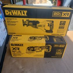 DEWALT XR 20-VOLT VARIABLE SPEED BRUSHLESS CORDLESS RECIPROCATING SAW AND  MULTI-TOOL ( TOOL ONLY )