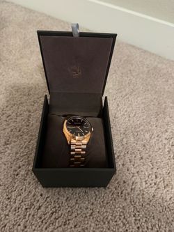 Bulova Automatic Gold-Tone Watch – Black Dial