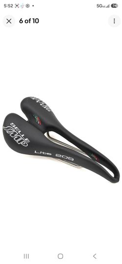 Selle SMP Lite 209 Saddle (Black) (AISI 304 Rails)