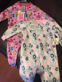 Brand new sleepers. 3/6 and 6/9 months