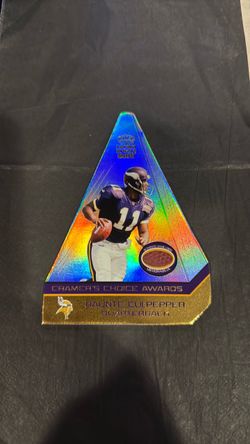 Daunte Culpepper Crown Royale Cramer's Choice Awards Card