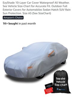 EzyShade All weather car cover for sedans