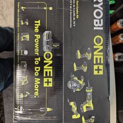 Ryobi One + 6peice Combo New Never Opened
