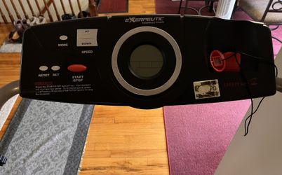 Treadmill Gray And Black Exerpeutic Therapeutic Fitness Model for