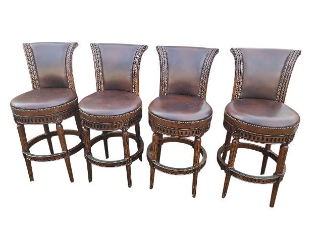 Frontgate Chapman Swivel Bar & Counter Stools Set of Four
