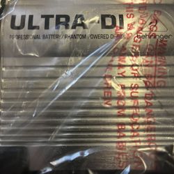 Behringer Ultra DI