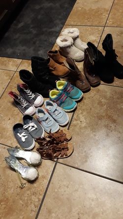 TODDLER GIRL SHOES SIZES 7,8,9,10